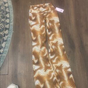 Wild Fable XS brown swirl print pants.